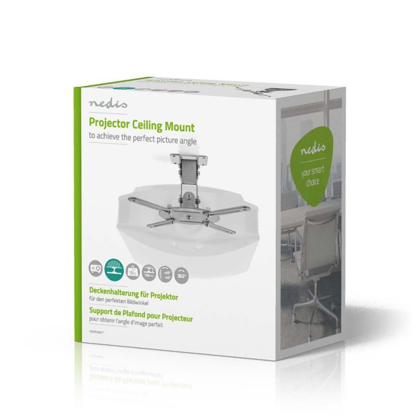 Projector Ceiling Mount 360 Rotatable Max 10 Kg 130 Mm