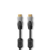 Höghastighets HDMI™-kabel med Ethernet | HDMI™-kontakt – HDMI™-kontakt | 1.50 m | Antracit