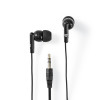 Wired Headphones | 1.2 m Round Cable | In-Ear | Black