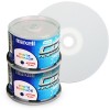 CD-R 80 Min/700 MB Maxell 52x totalmente imprimible en tarrina de 100 Unidades