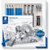 STAEDTLER 100 - Multi - Azul - Gris - 7 pieza\(s\)