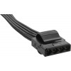 Corsair Flat black Peripheral cable with 4 connectors compatible AX i AX HX[650