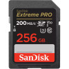 SanDisk Extreme PRO 256GB SDHC Memory Card 200MB/s 140MB/s UHS-I Class 10 U3 V30