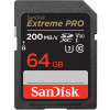 SanDisk Extreme PRO 64GB SDHC Memory Card 200MB/s 90MB/s UHS-I Class 10 U3 V30