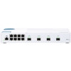 QNAP QSW-M408S - Gestionado - L2 - Gigabit Ethernet \(10/100/1000\) - Bidireccional completo \(Full duplex\)