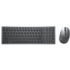 Dell KM7120W - Completo \(100%\) - RF Wireless + Bluetooth - QWERTY - Gris - Titanio - Ratón incluido