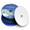 Verbatim DataLife Blu-ray Disc BD-R 25 GB / 135 min 6x, Full printable, 50-pack i cakebox