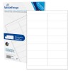 MediaRange Etiquetas universales, 99.1 × 38.1 mm, Blanco, Mate, Autoadhesivo, 700 unidades