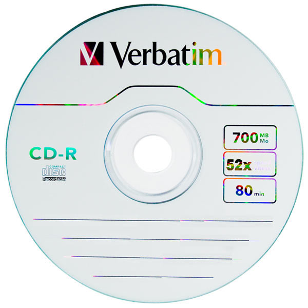 Verbatim Extra Protection, CD-R 700 MB / 80 min 52x, 10-pack i cakebox