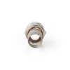 Connettore F | Maschio | Per Cavi Coassiali da 7,5 mm | 25 pezzi | Metallo
