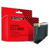 Blækpatron, Kompatibel, Erstatter Canon CLI-8BK, Med chip, 14 ml, Sort